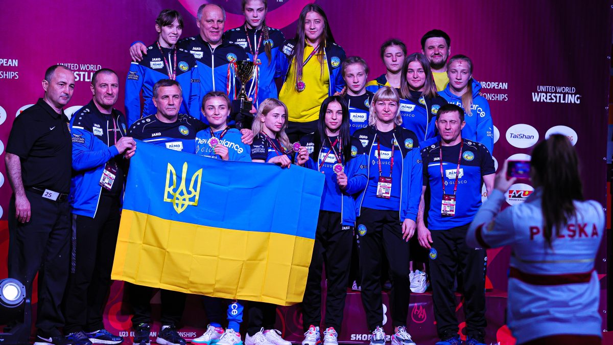 Жіноча збірна України перша в командному заліку на ЧЄ U23. ФОТО