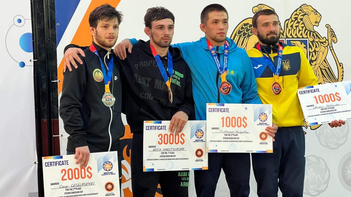 Турнір Саргсяна. Українці здобули шість медалей