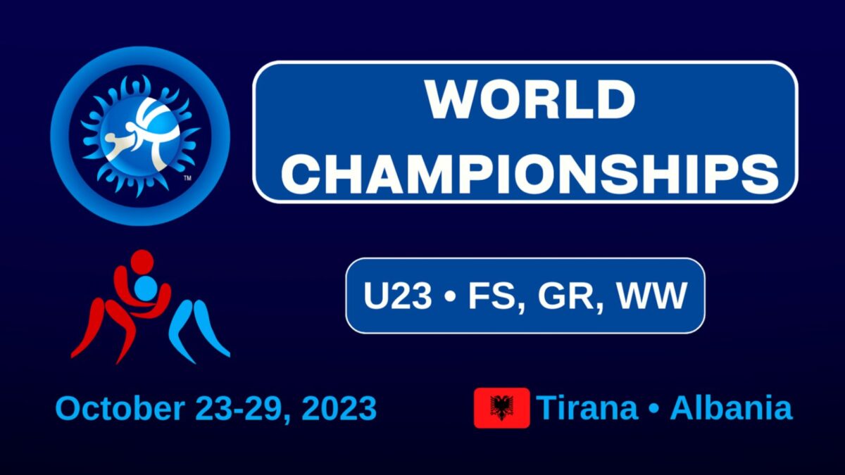 Чемпіонат світу U23. Тірана. 23-29 жовтня. ПРОГРАМА