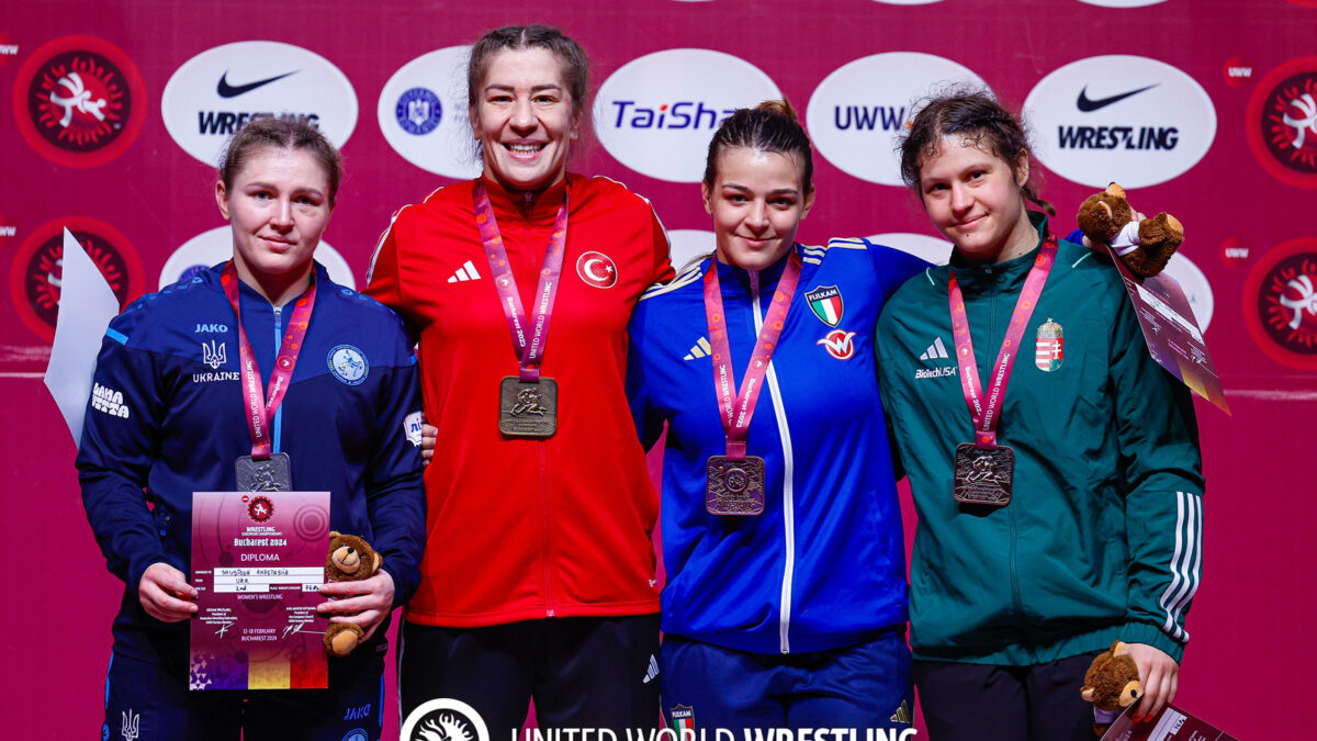 Анастасія Осняч – віце-чемпіонка Європи