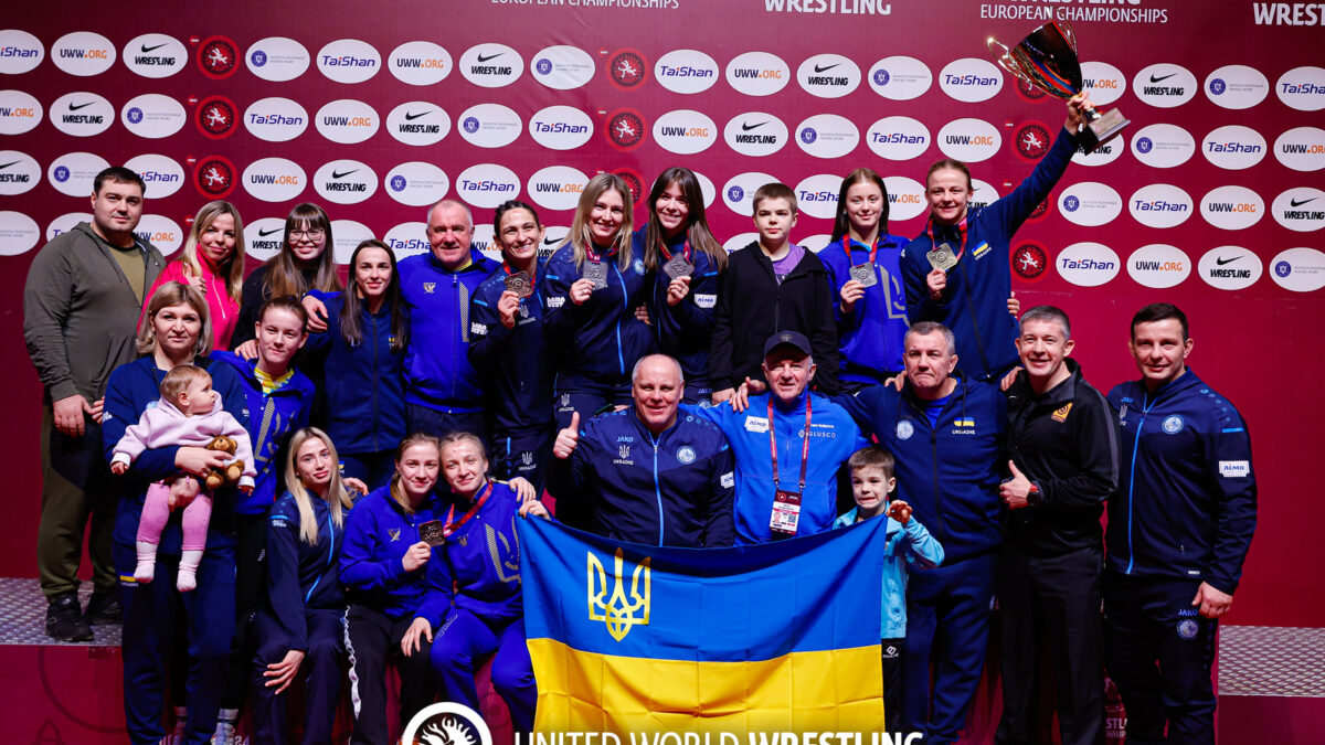 Україна перша в командному заліку на чемпіонаті Європи!