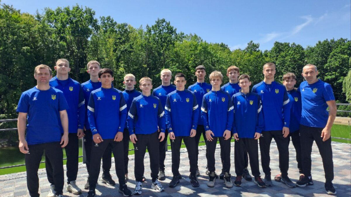 Склад команди на чемпіонат Європи U15. Вільна боротьба