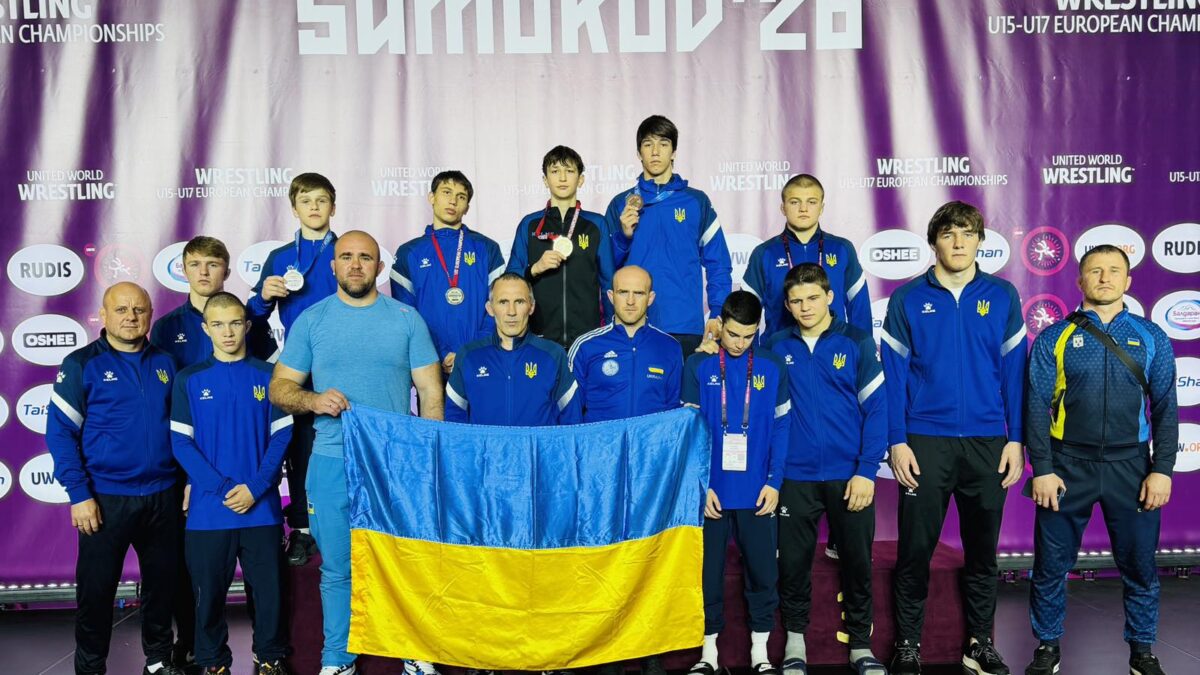Українські вільники – четверті на ЧЄ U17!
