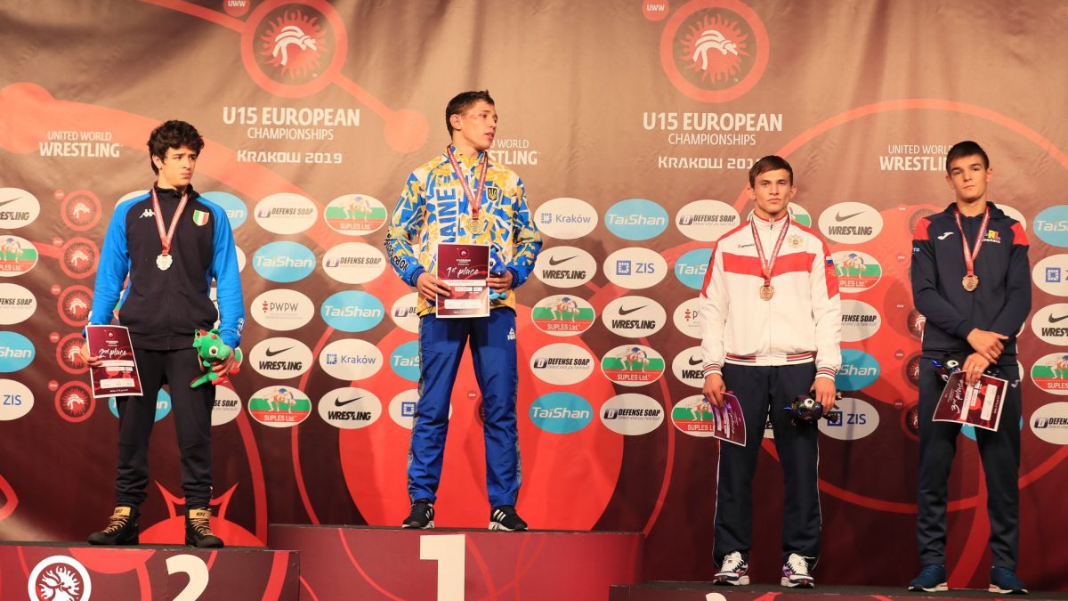 Чемпіонат Європи U15 – результати вільна боротьба