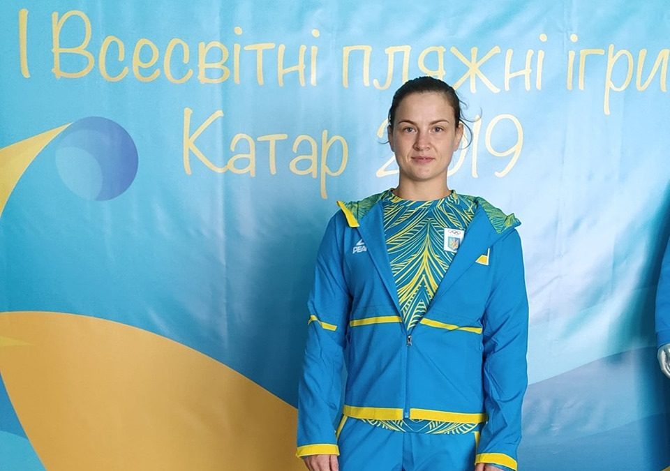Аліна Бережна віце-чемпіонка Всесвітніх пляжних Ігор