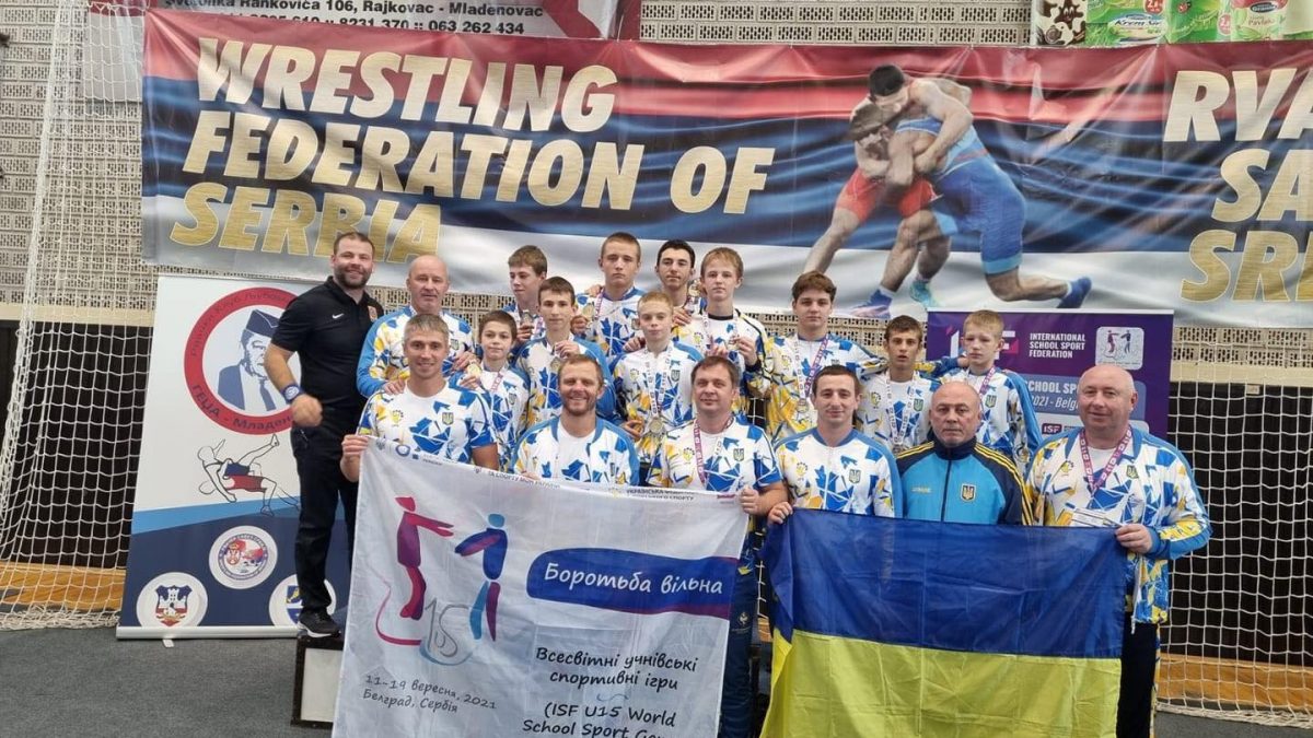 Українські вільники на Всесвітніх шкільних Іграх – 7 золотих та 3 срібні медалі!!!