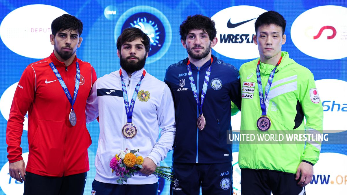 Ерік Арушанян – бронзовий призер чемпіонату світу U23