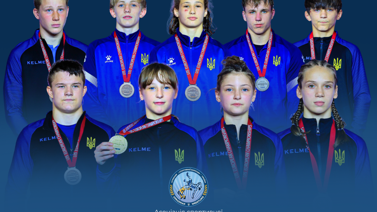 Дев’ять медалей на ЧЄ U15